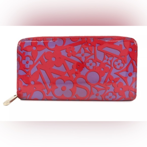 Louis Vuitton Handbags - Louis Vuitton Limited Edition Monogram Vernis Rose-Indien Red/Purple Wallet
